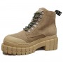 NO NAME KROSS LOW BOOTS TAUPE/MASTIC GASCRODEZ
